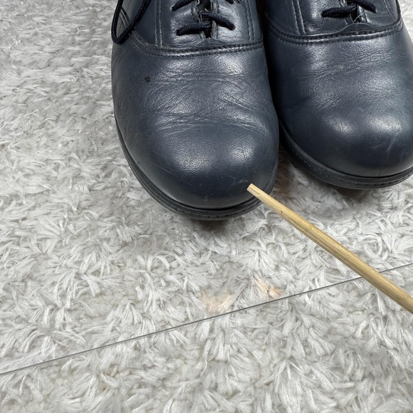 SAS Shoes Womens Size 7 N Narrow Navy Leather Walking Oxford Tripad Comfort - Picture 15 of 15